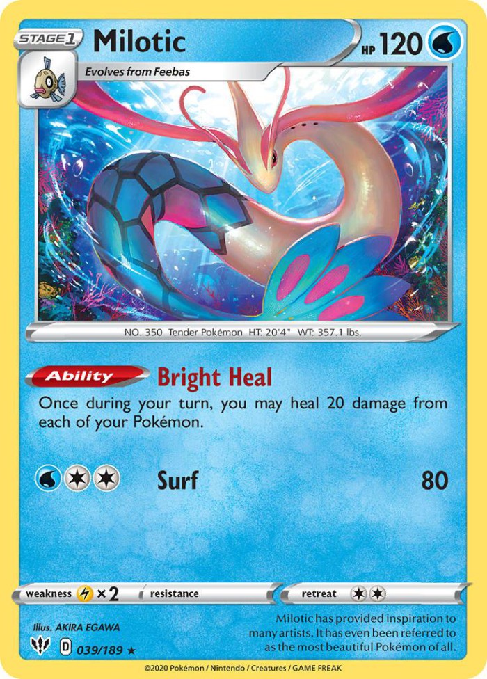 Carte Pokémon: Milotic [Milobellus]