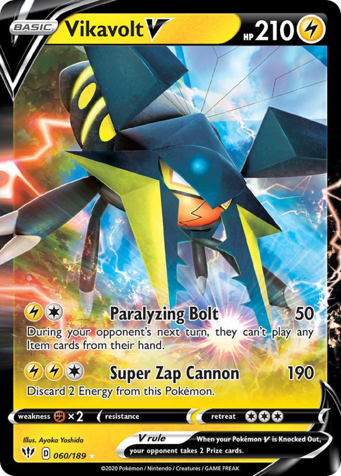 Carte Pokémon: Vikavolt V [Lucanon V]