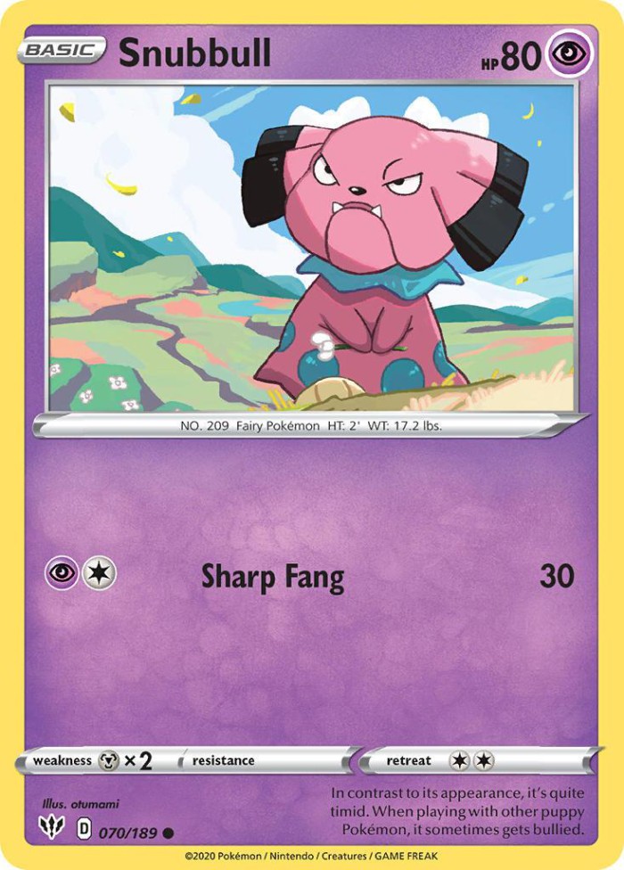 Carte Pokémon: Snubbull [Snubbull]