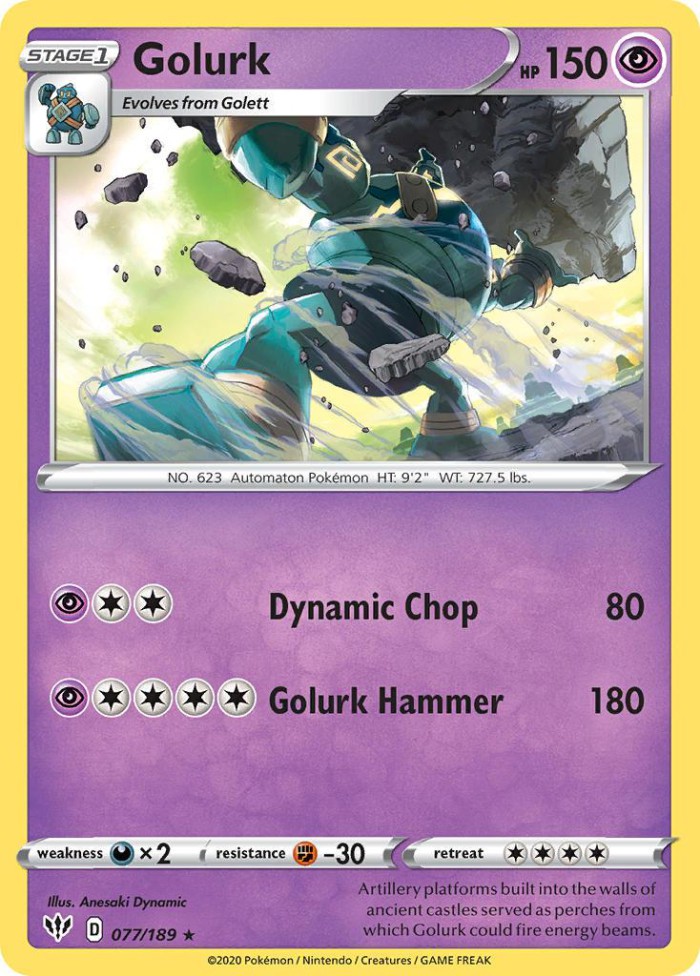 Carte Pokémon: Golurk [Golemastoc]