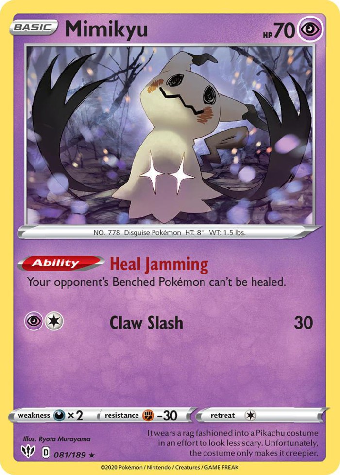 Carte Pokémon: Mimikyu [Mimiqui]