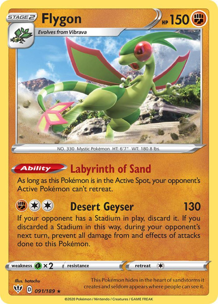 Carte Pokémon: Flygon [Libégon]