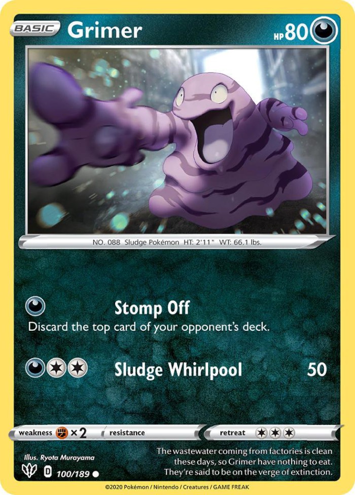 Carte Pokémon: Grimer [Tadmorv]