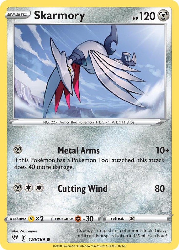 Carte Pokémon: Skarmory [Airmure]