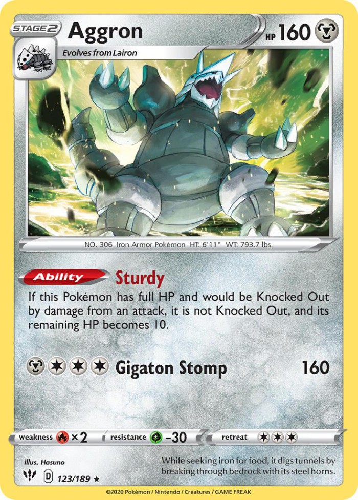 Carte Pokémon: Aggron [Galeking]