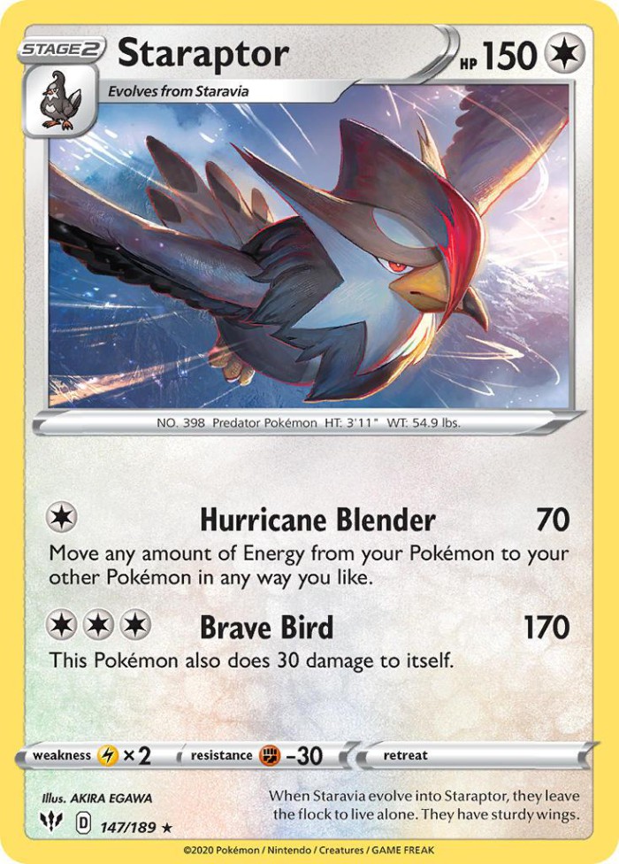 Carte Pokémon: Staraptor [Étouraptor]