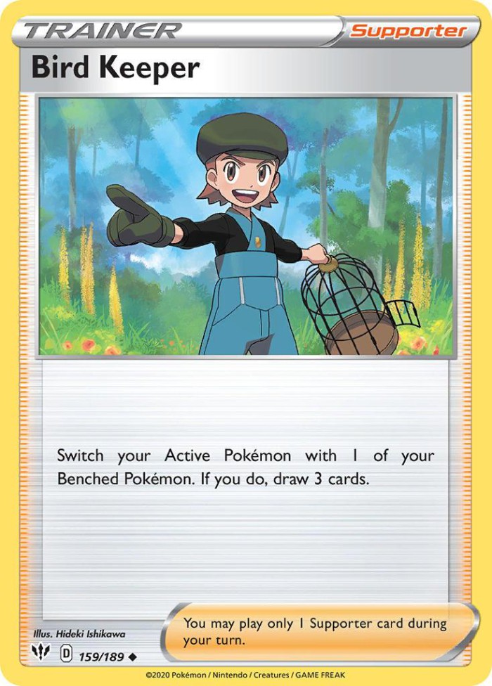 Carte Pokémon: Bird Keeper [Ornithologue]