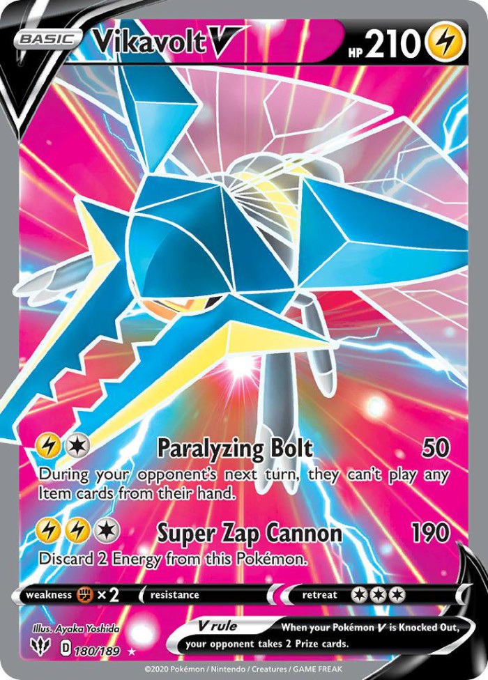 Carte Pokémon: Vikavolt V [Lucanon V]