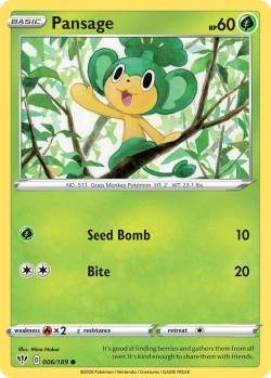 Carte Pokémon: Pansage