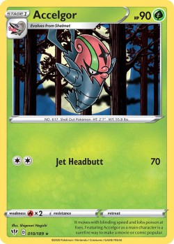 Carte Pokémon: Accelgor