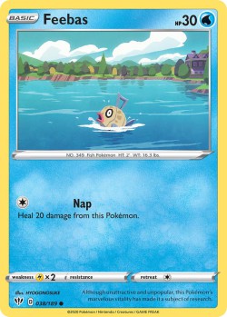 Carte Pokémon: Feebas