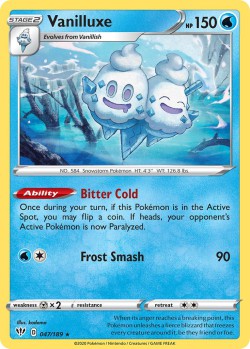 Carte Pokémon: Vanilluxe