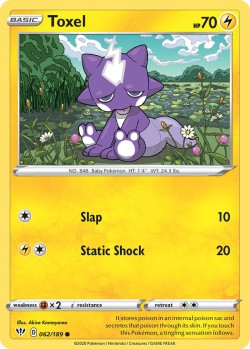 Carte Pokémon: Toxel