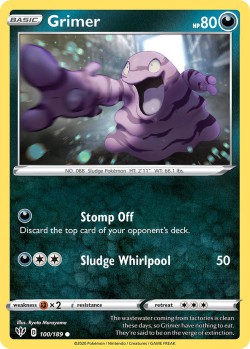 Carte Pokémon: Grimer