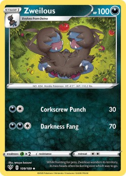 Carte Pokémon: Zweilous