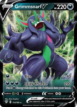 Carte Pokémon: Grimmsnarl V