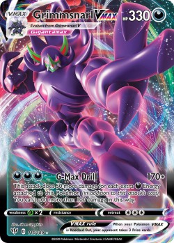 Carte Pokémon: Grimmsnarl VMAX