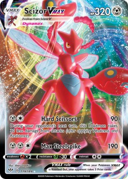 Carte Pokémon: Scizor VMAX