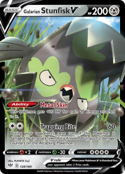 Carte Pokémon: Galarian Stunfisk V