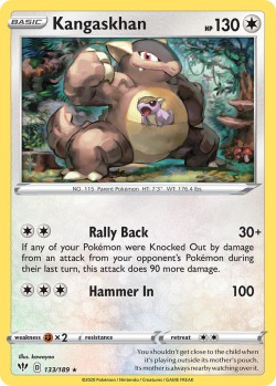 Carte Pokémon: Kangaskhan