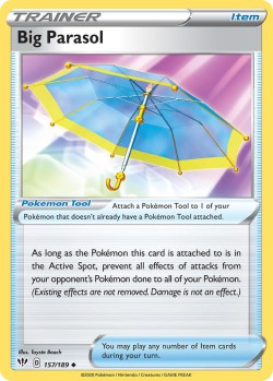 Carte Pokémon: Big Parasol