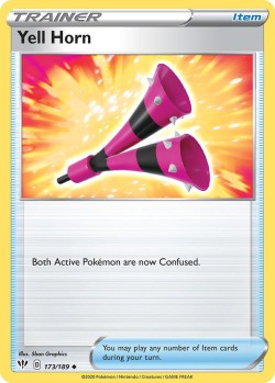 Carte Pokémon: Yell Horn