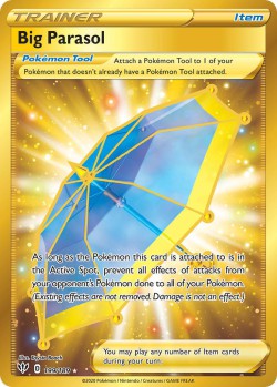 Carte Pokémon: Big Parasol