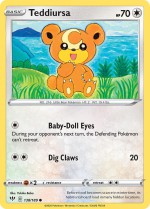 Carte Pokémon: Teddiursa