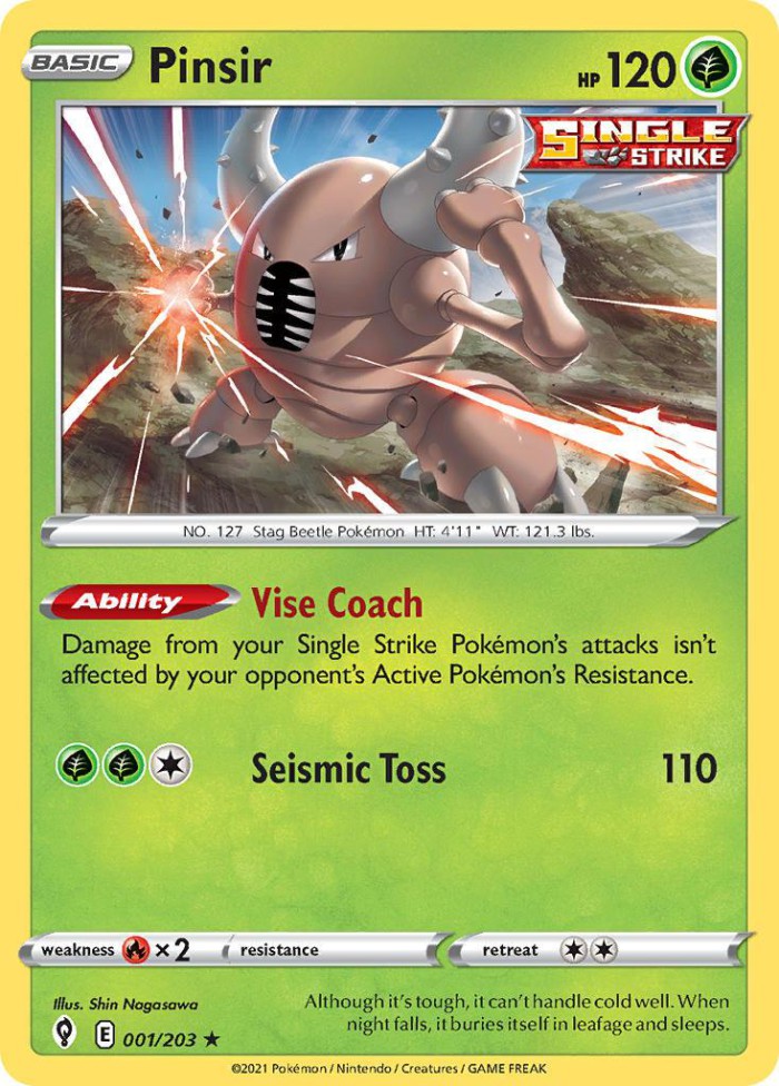 Carte Pokémon: Pinsir [Scarabrute]