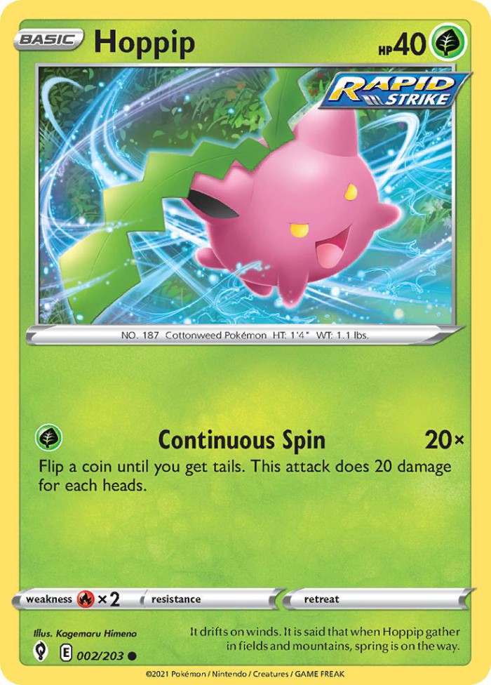 Carte Pokémon: Hoppip [Granivol]