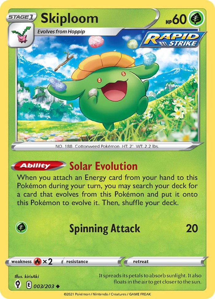 Carte Pokémon: Skiploom [Floravol]