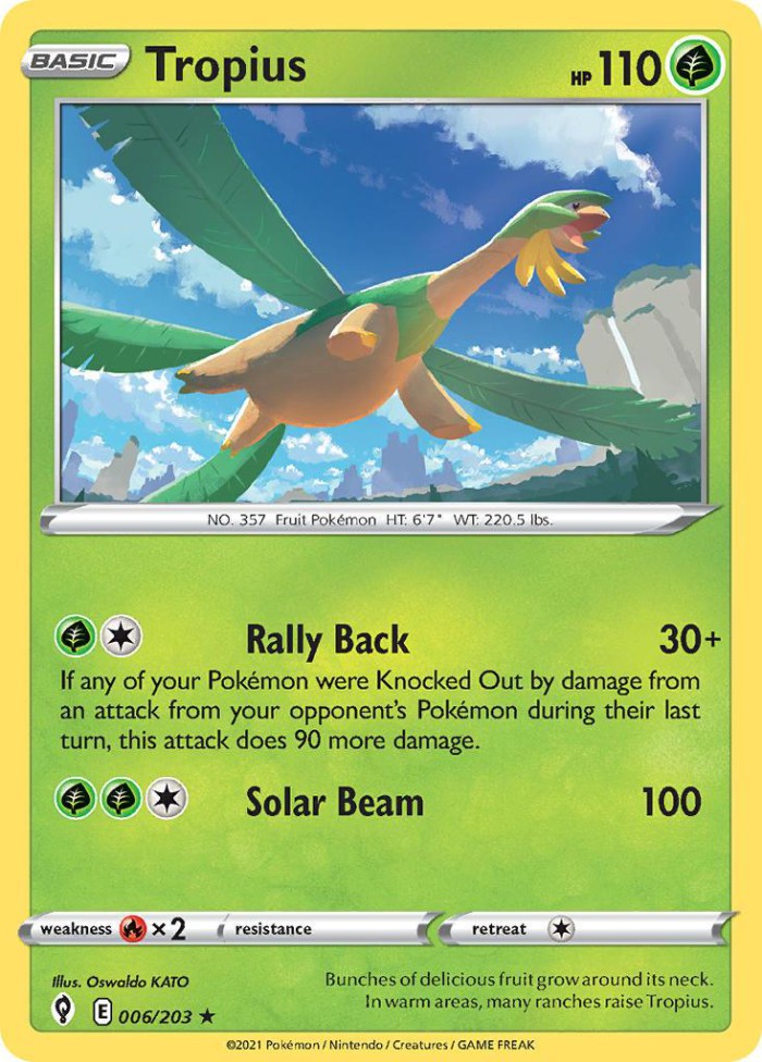 Carte Pokémon: Tropius [Tropius]