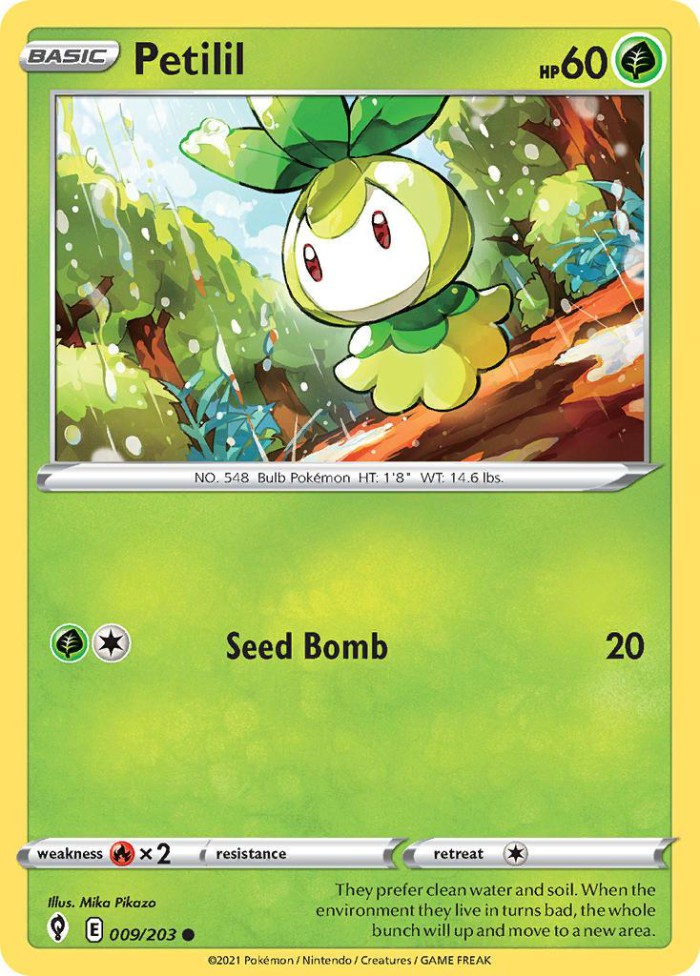 Carte Pokémon: Petilil [Chlorobule]