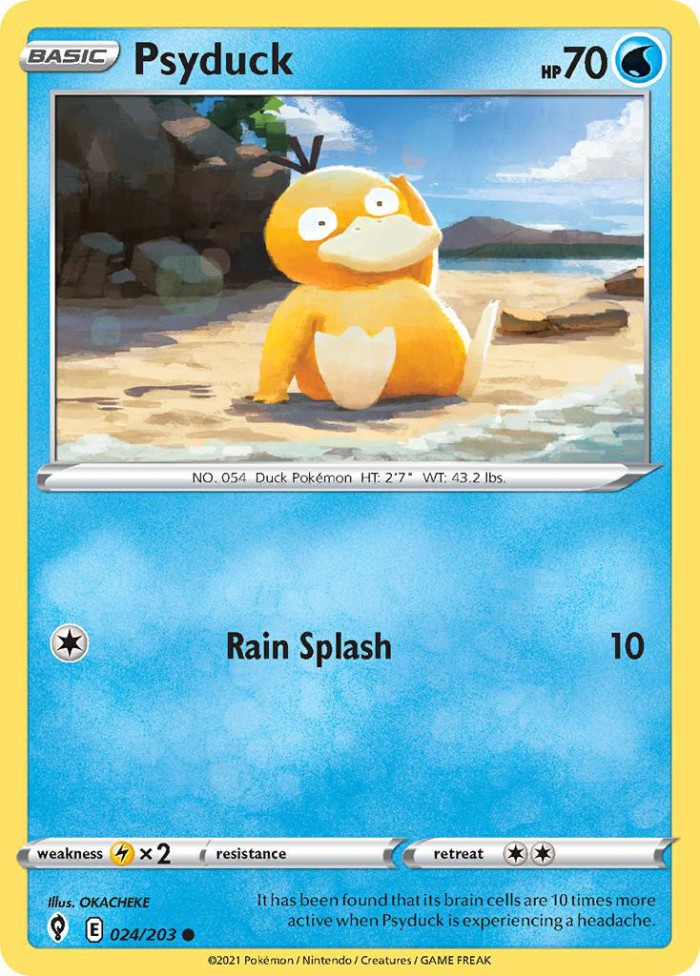 Carte Pokémon: Psyduck [Psykokwak]