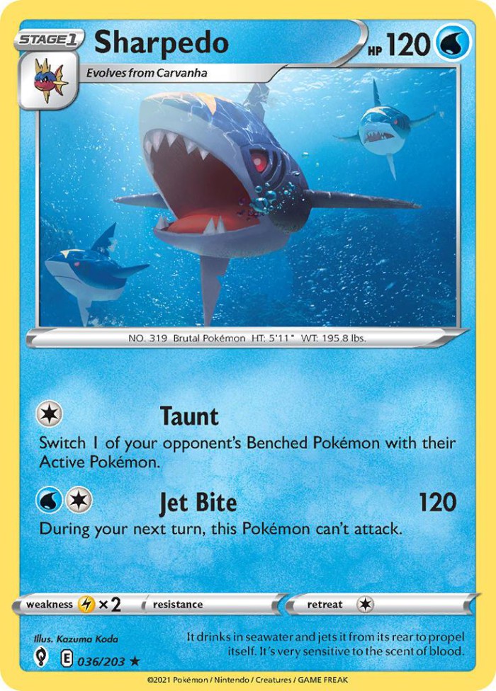 Carte Pokémon: Sharpedo [Sharpedo]