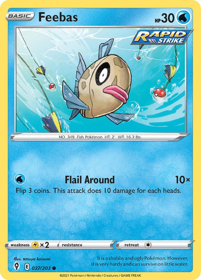 Carte Pokémon: Feebas [Barpau]