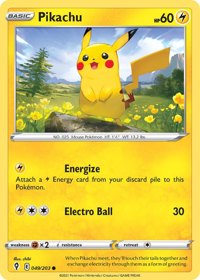 Carte Pokémon: Pikachu [Pikachu]