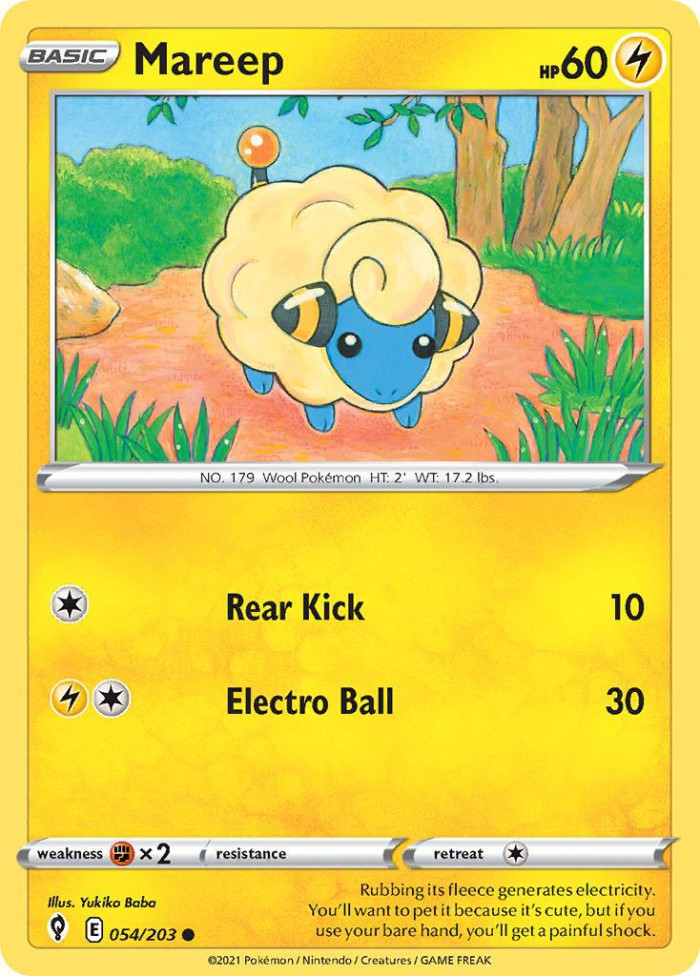 Carte Pokémon: Mareep [Wattouat]