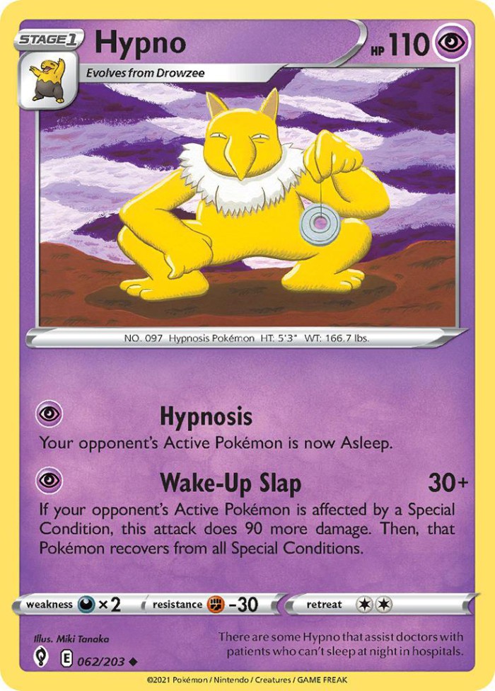 Carte Pokémon: Hypno [Hypnomade]