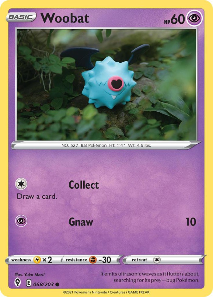 Carte Pokémon: Woobat [Chovsourir]