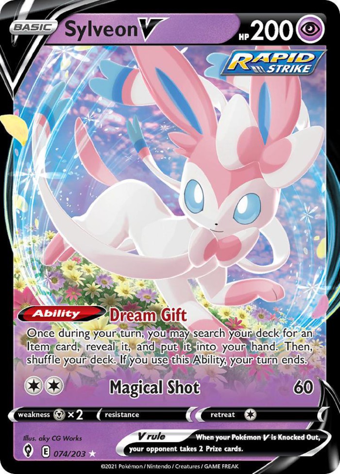 Carte Pokémon: Sylveon V [Nymphali V]