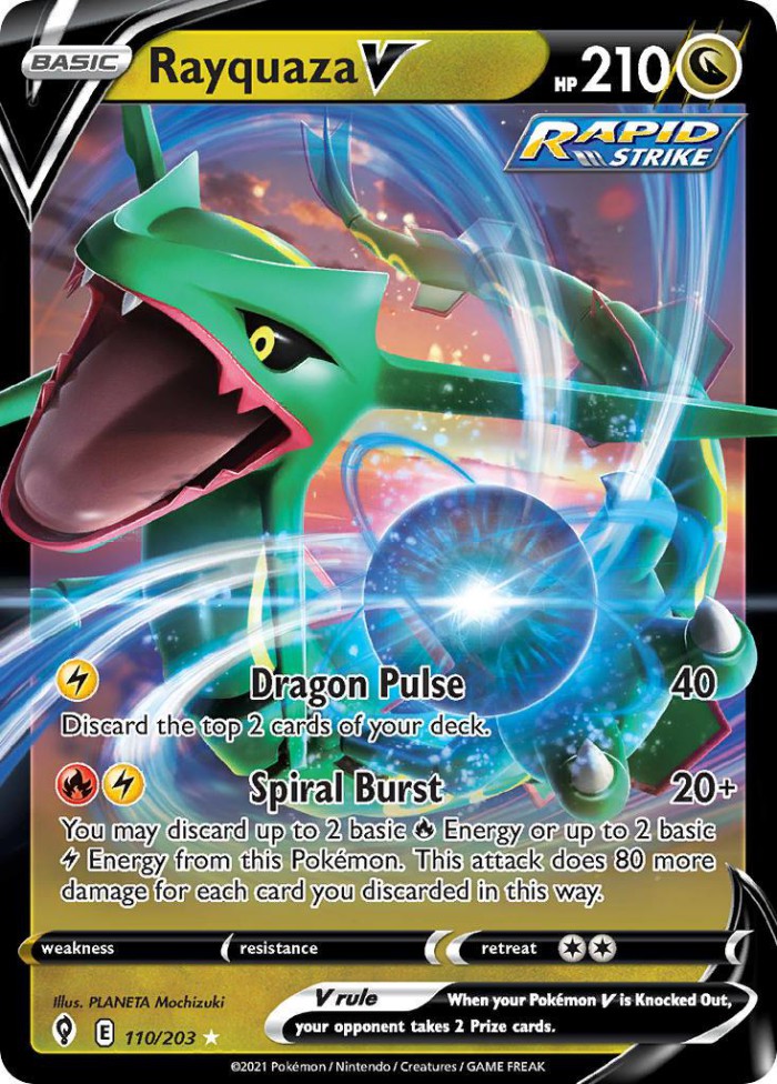 Carte Pokémon: Rayquaza V [Rayquaza V]