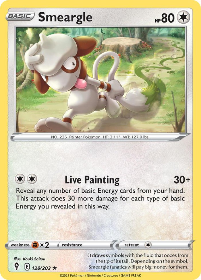 Carte Pokémon: Smeargle [Queulorior]