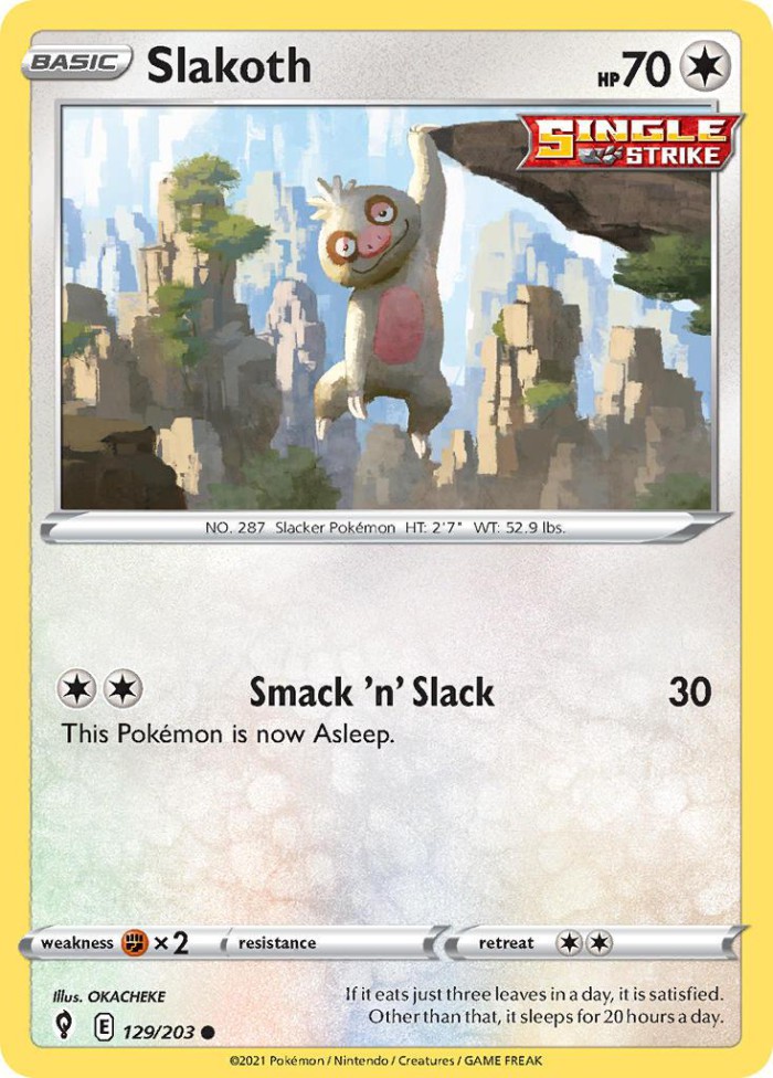 Carte Pokémon: Slakoth [Parecool]