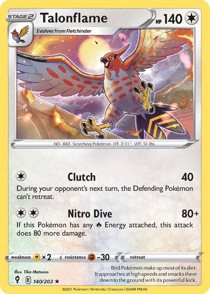 Carte Pokémon: Talonflame [Flambusard]