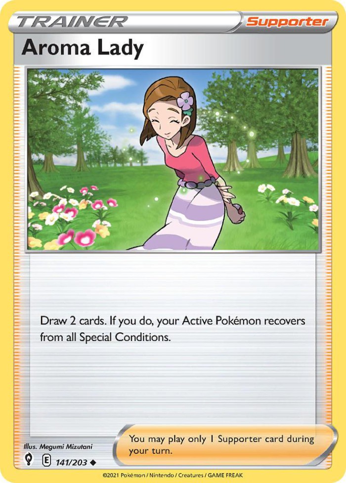 Carte Pokémon: Aroma Lady [Aromathérapeute]