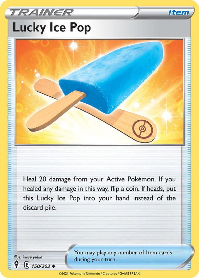 Carte Pokémon: Lucky Ice Pop [Glace Chanceuse]