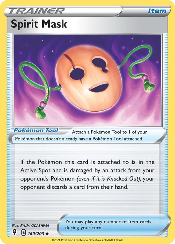 Carte Pokémon: Spirit Mask [Masque Spirituel]