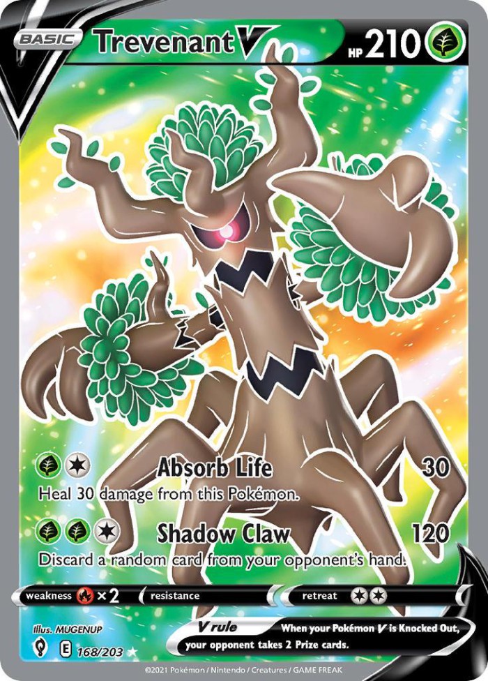 Carte Pokémon: Trevenant V [Desséliande V]