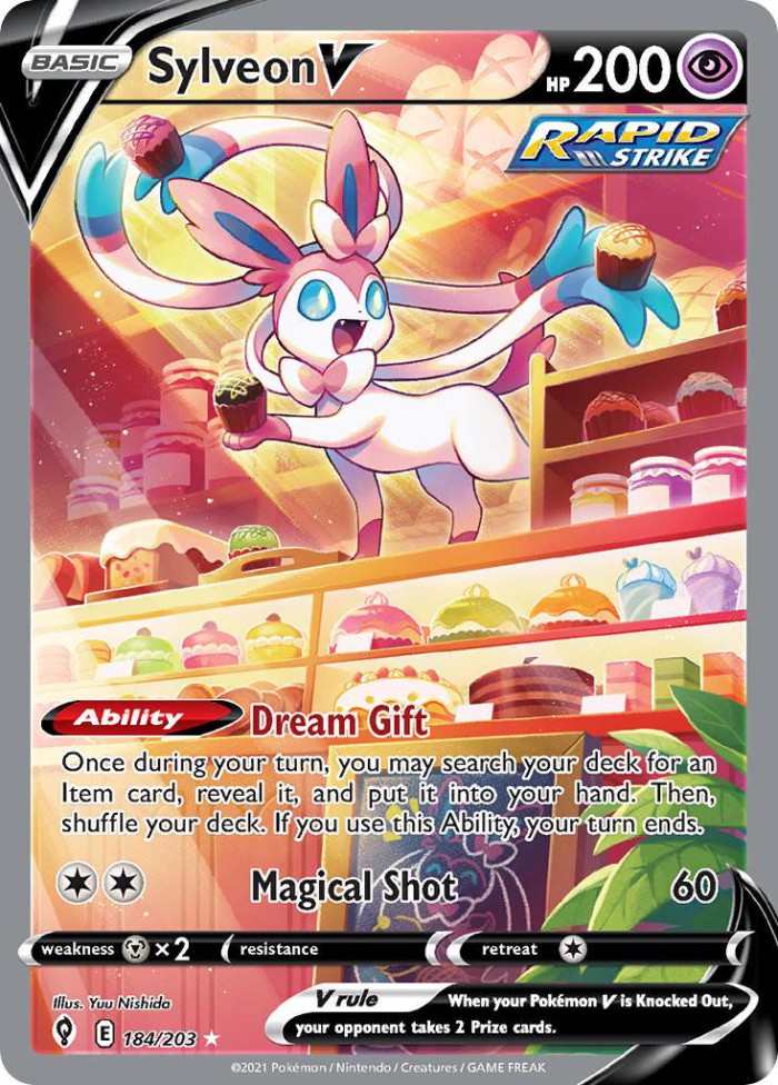 Carte Pokémon: Sylveon V [Nymphali V]